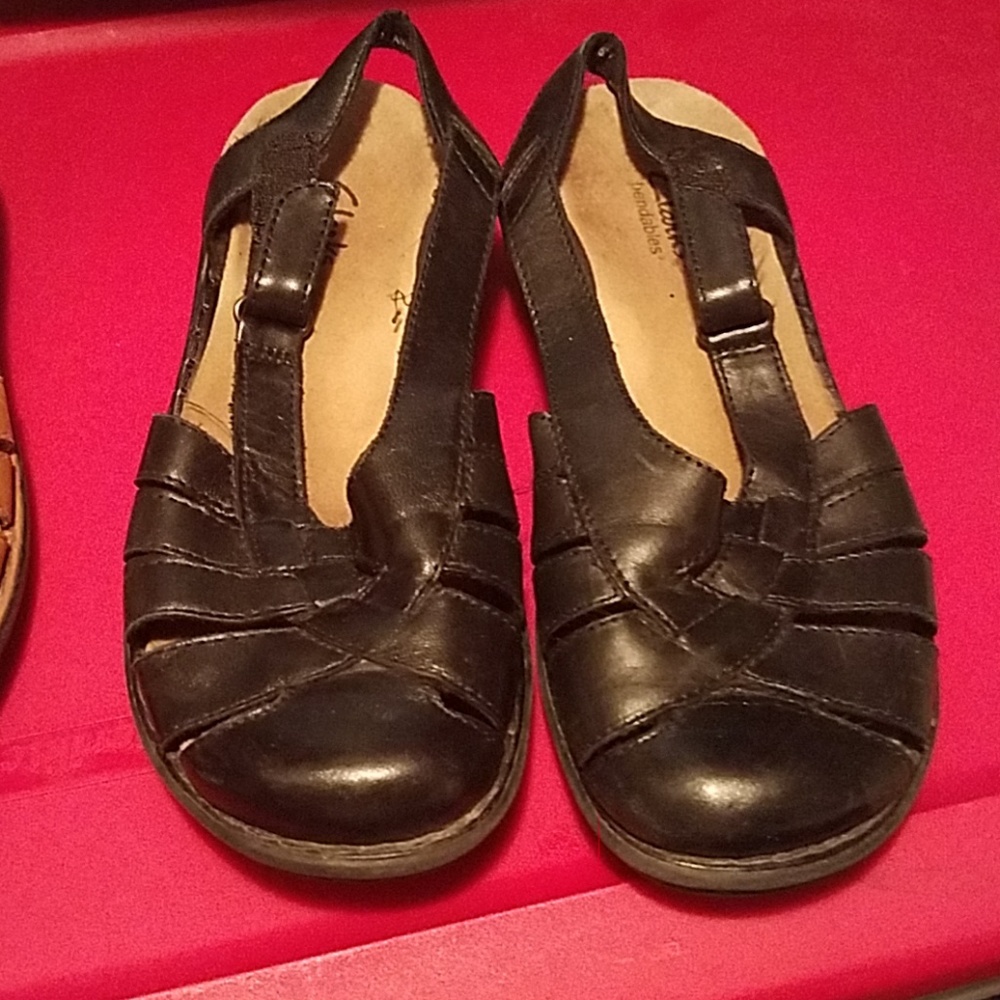 Leather shoes